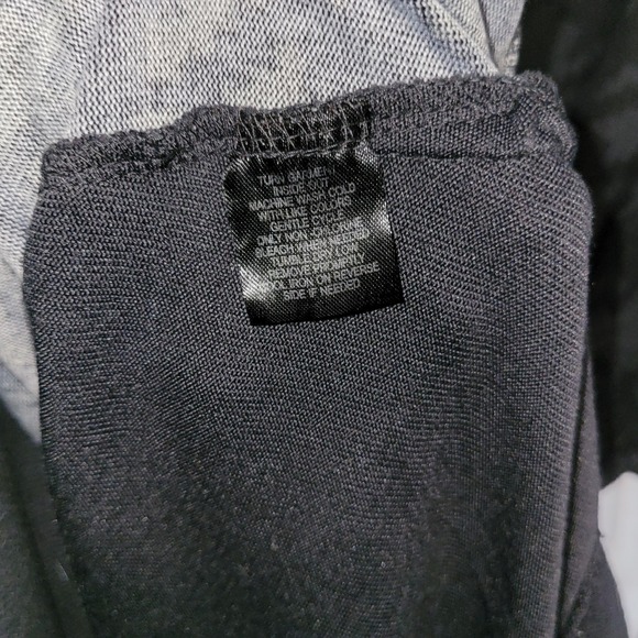 French Laundry 3X Black Houndstooth V Neck Long Sleeve Oversized Tunic Top - Picture 2 of 8